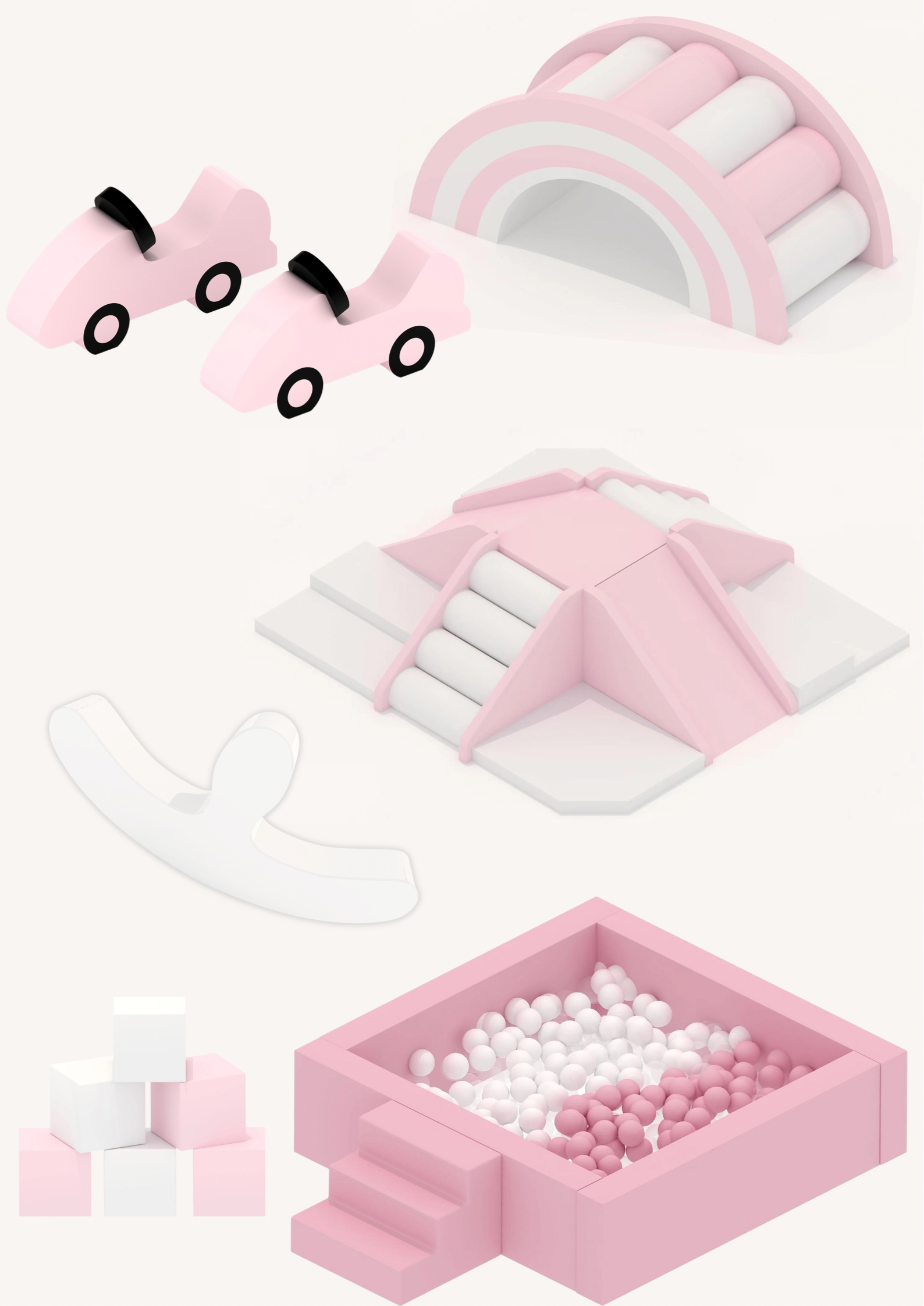 Baby Pink Soft Play