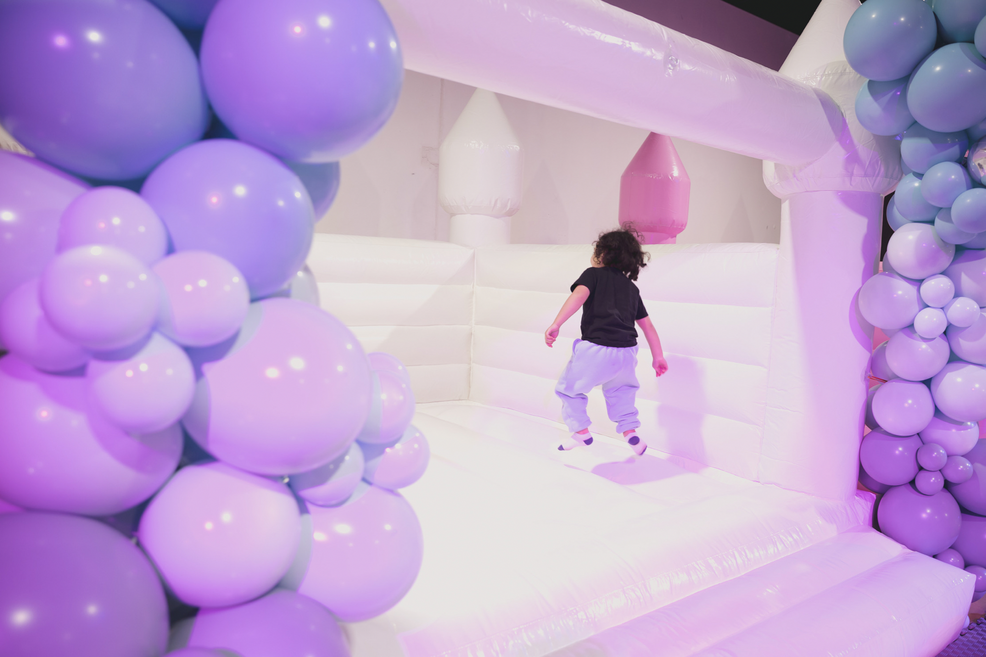 White Bounce House