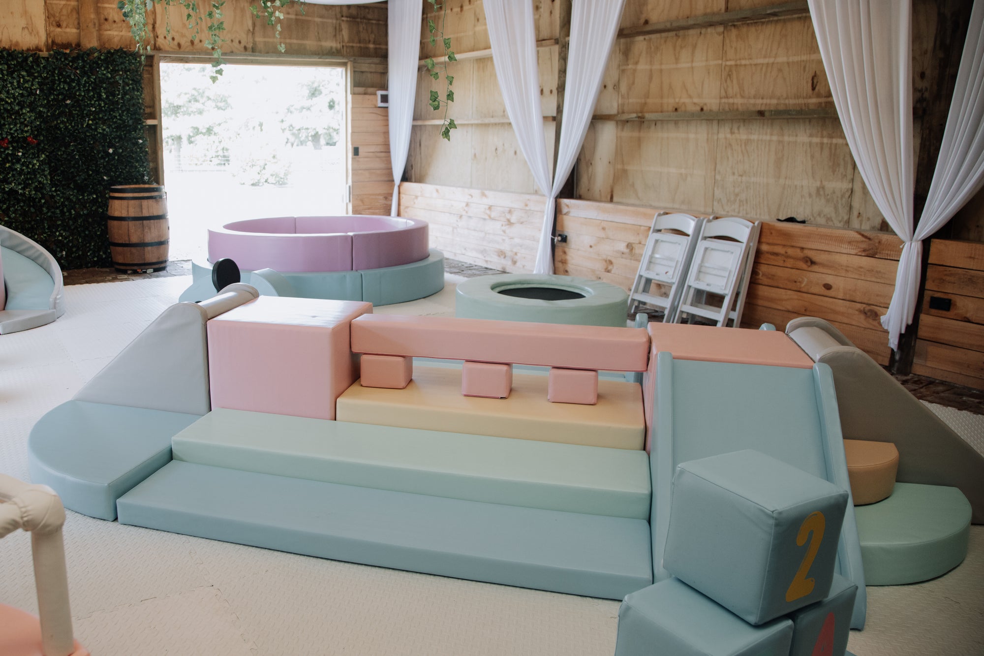 Rainbow Pastel Soft Play